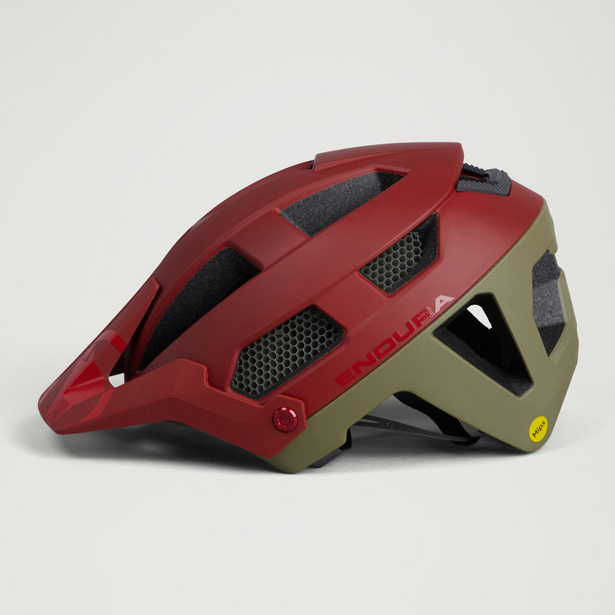 MTB-Helm ENDURA SINGLETRACK MIPS Rot/Grün