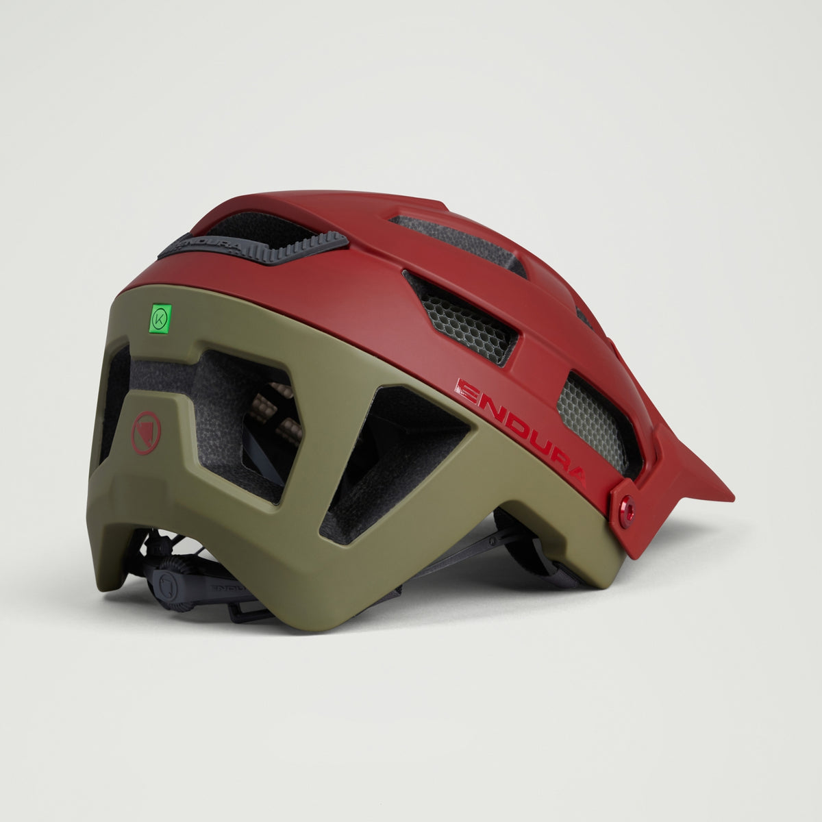 MTB-Helm ENDURA SINGLETRACK MIPS Rot/Grün