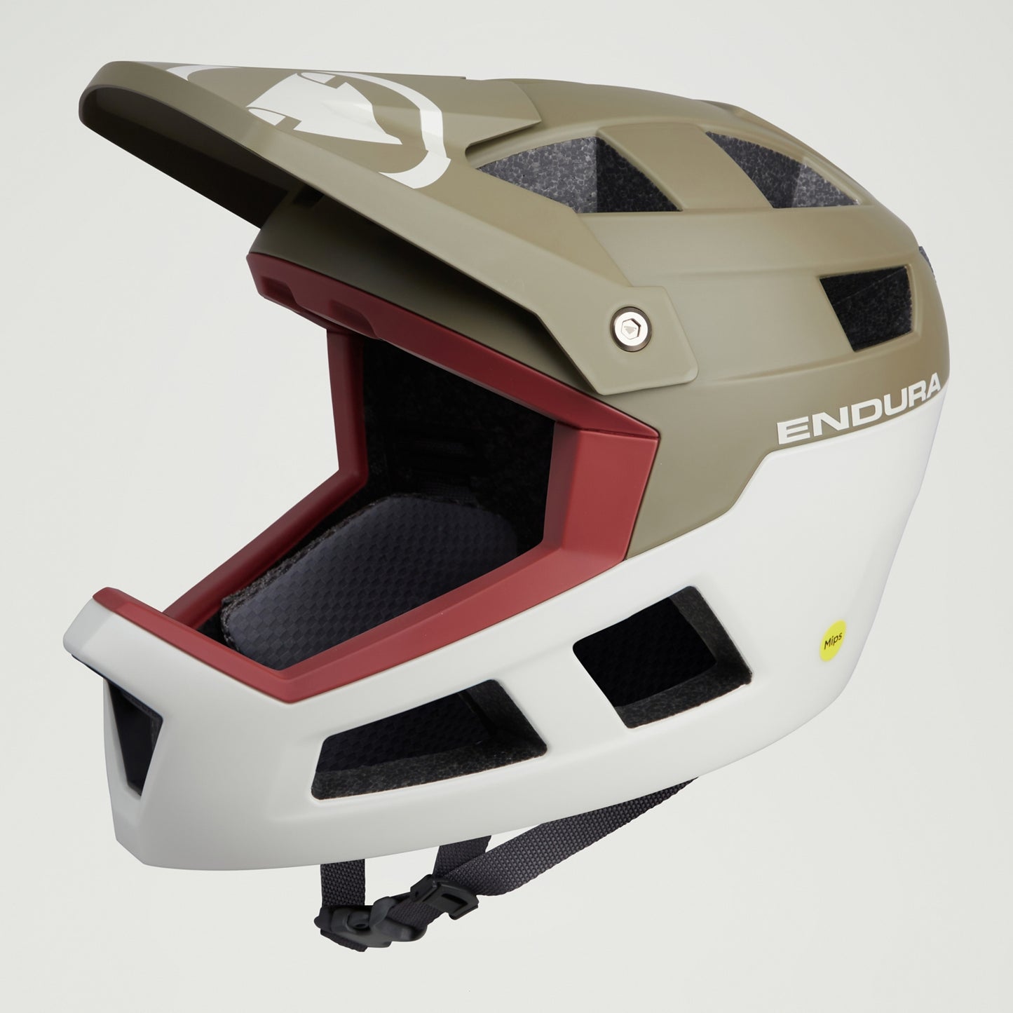 ENDURA SINGLETRACK INTEGRAL MIPS MTB-Integralhelm Grün/Weiß