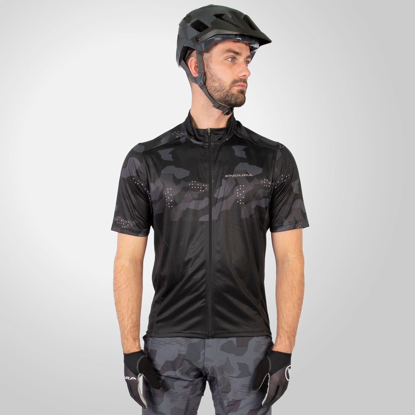 ENDURA HUMMVEE RAY II Trikot Kurzarm Schwarz
