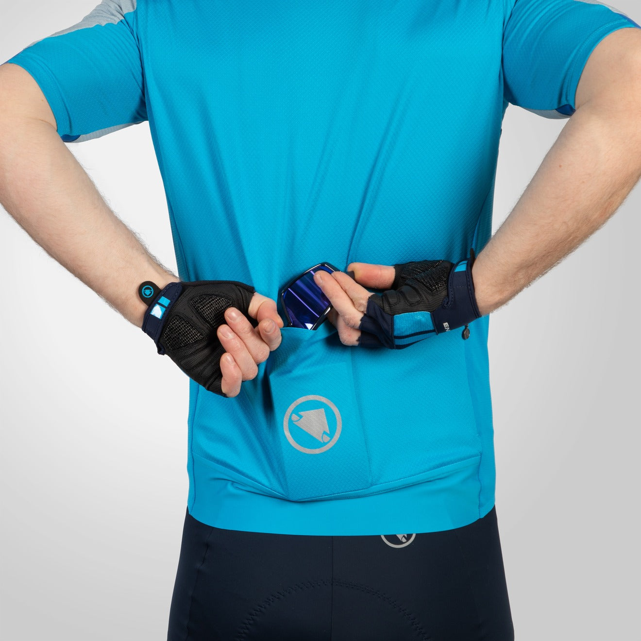 ENDURA FS260 Trikot Kurzarm Blau