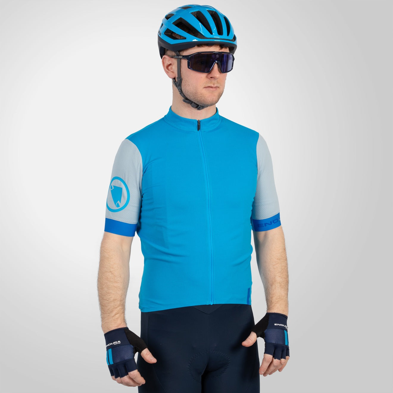 ENDURA FS260 Trikot Kurzarm Blau