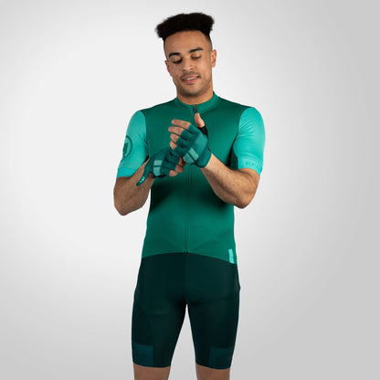 Trikot ENDURA FS260 Kurzarm Grün/Türkis