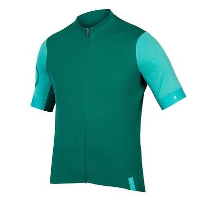 Trikot ENDURA FS260 Kurzarm Grün/Türkis
