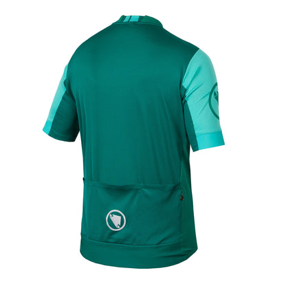 Trikot ENDURA FS260 Kurzarm Grün/Türkis