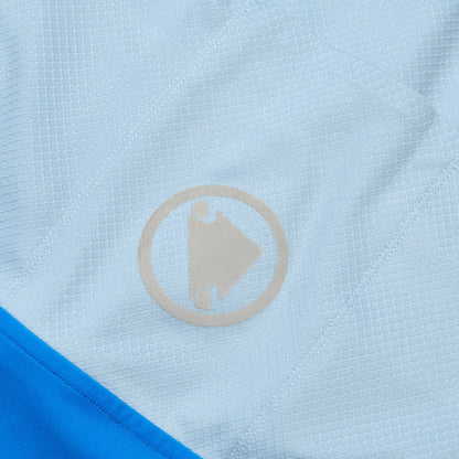 Trikot ENDURA FS260 PRINT Kurzarm Blau