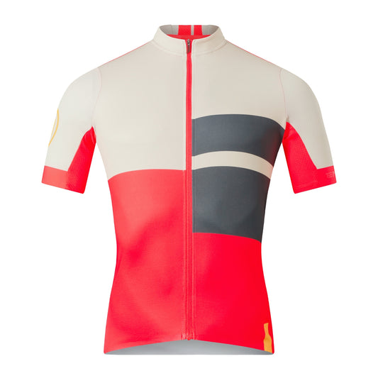 ENDURA FS260 PRINT Trikot Kurzarm Rot