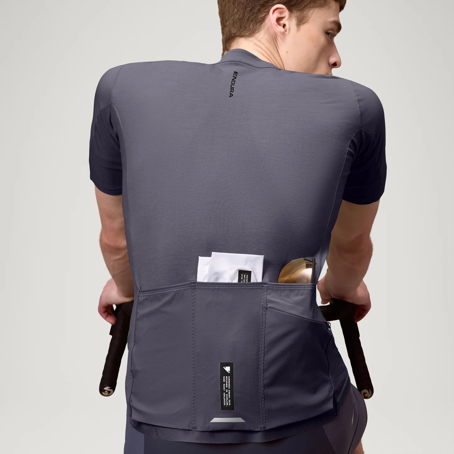 ENDURA ALLTRACK RIDE Trikot Kurzarm Carbon Old Seed