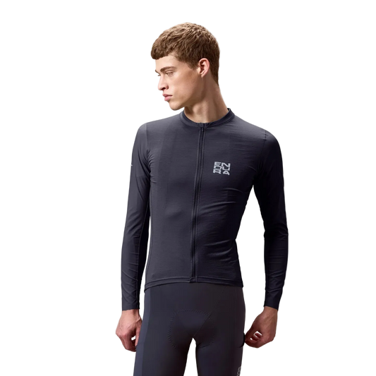 Langarm-Trikot ENDURA ALLTRACK RIDE Carbon Grau