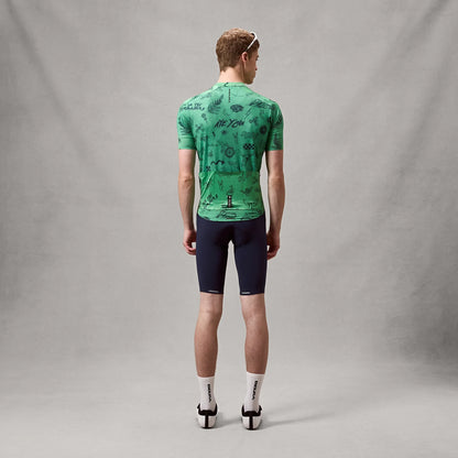 Trikot ENDURA PRO SL PRINT Kurzarm Grün