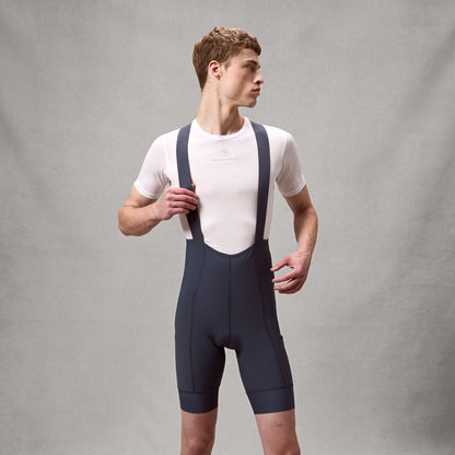 Träger-Radhose ENDURA LOOP Carbon Grau