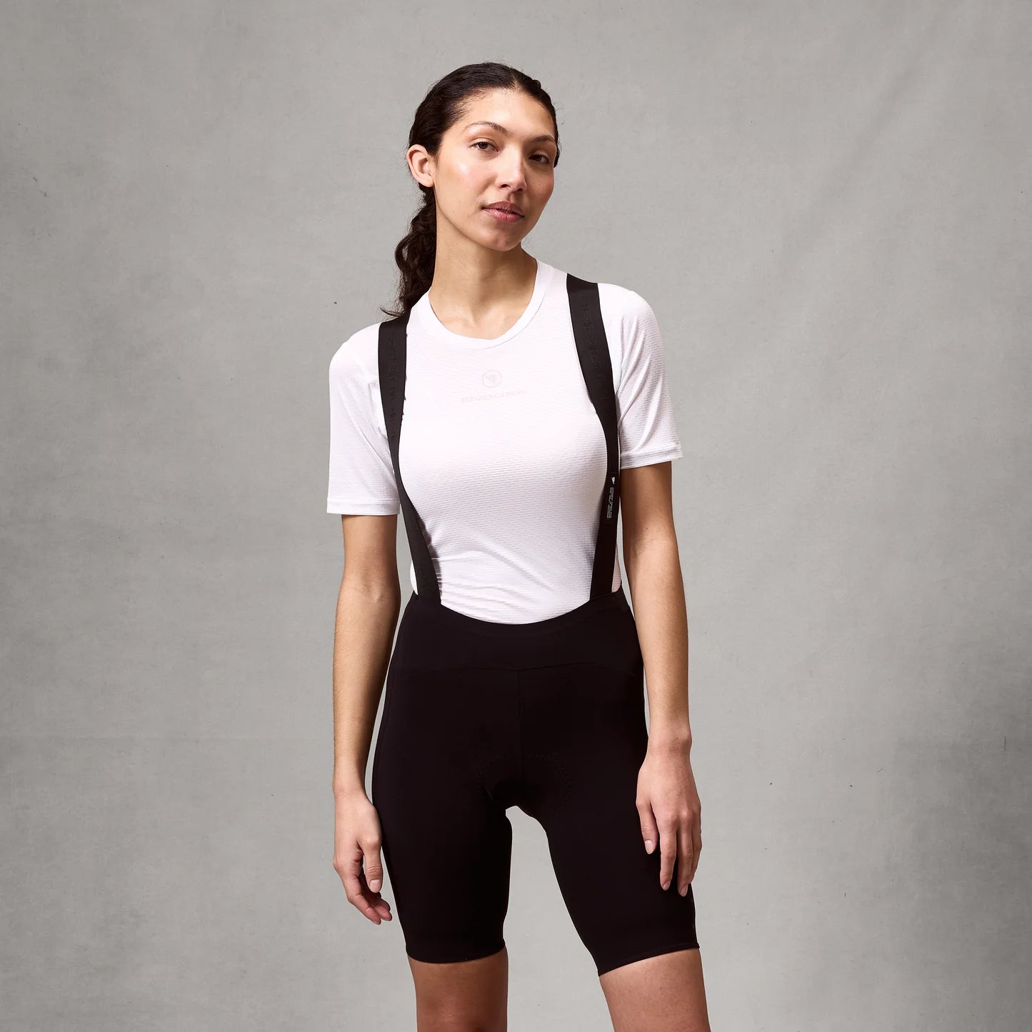 ENDURA PRO SL POWER Damen Kurze Trägerhose Schwarz
