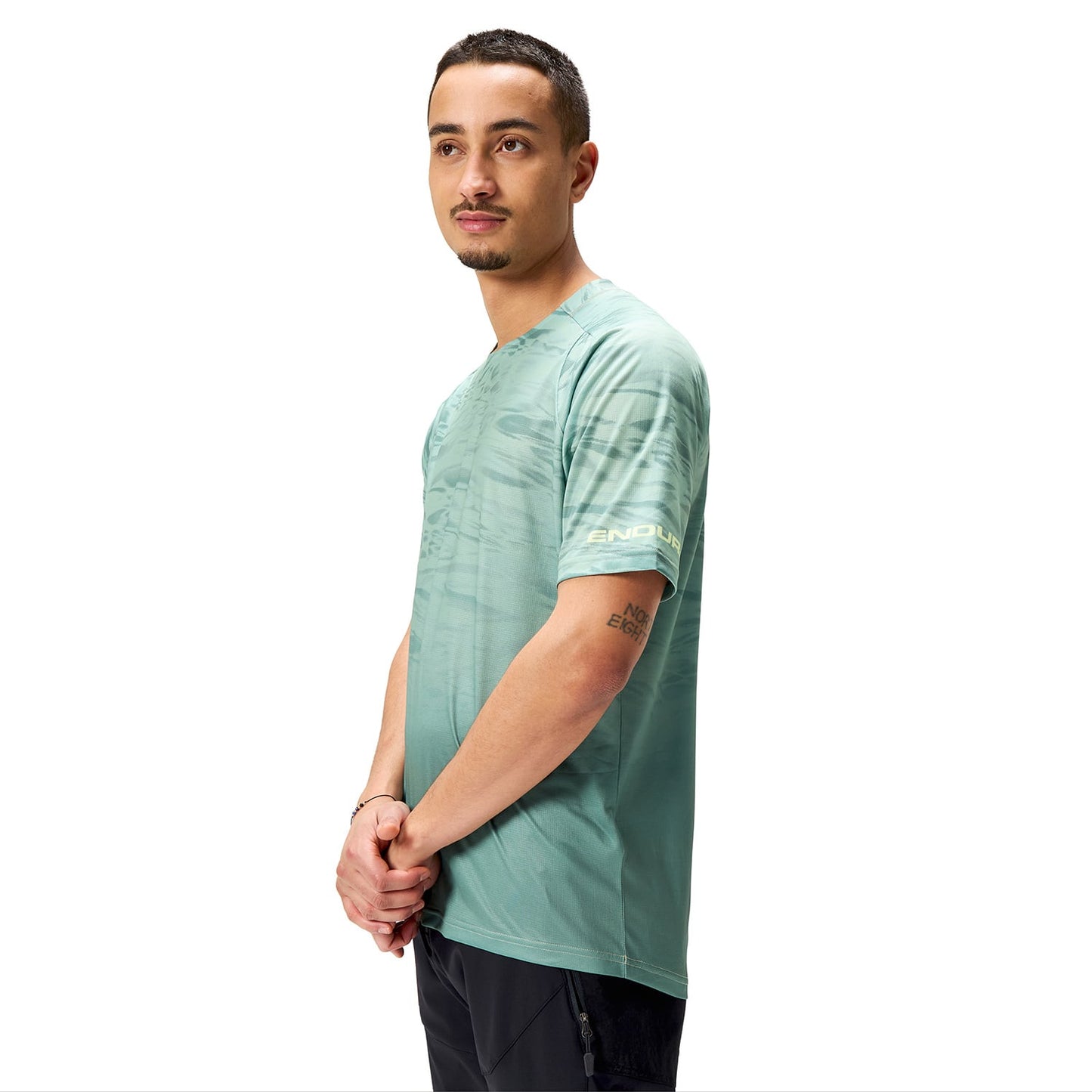 ENDURA MARBLE LTD PRINTED Kurzarmtrikot Grün 2025