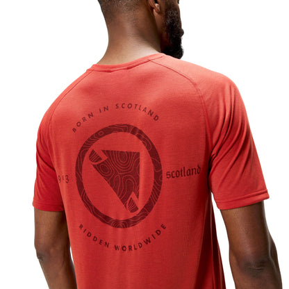 Trikot ENDURA LOOP Kurzarm Rot
