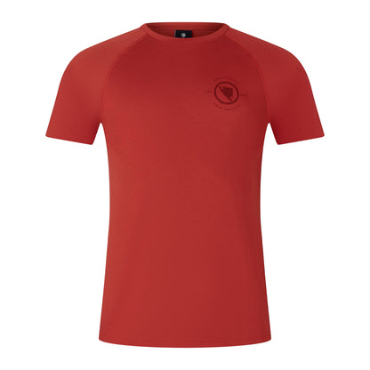 Trikot ENDURA LOOP Kurzarm Rot