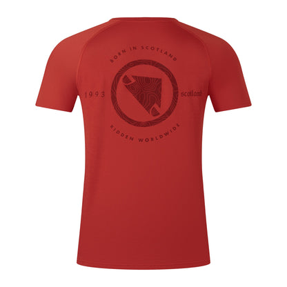 Trikot ENDURA LOOP Kurzarm Rot