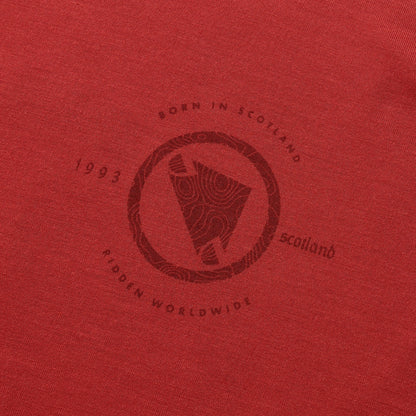 Trikot ENDURA LOOP Kurzarm Rot