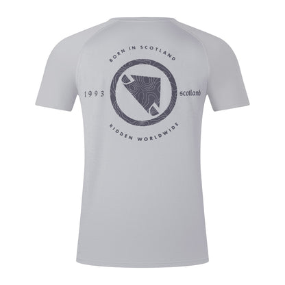 Trikot ENDURA LOOP Kurzarm Grau
