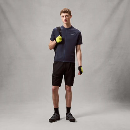 Trikot ENDURA LOOP ZIPPED Kurzarm Carbon Grau