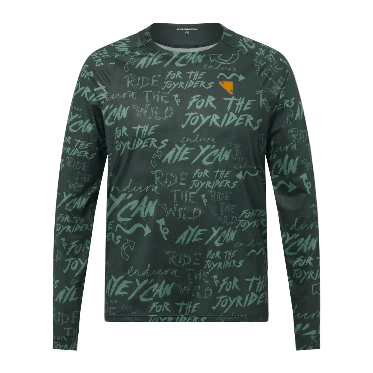 Mailoot ENDURA SINGLETRACK PRINT Langarm Carbon Grau