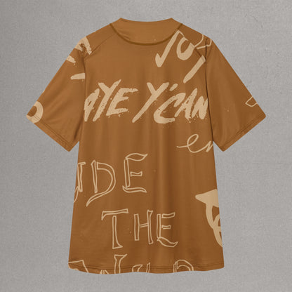 Trikot ENDURA SINGLETRACK PRINT Kurzarm Bronze