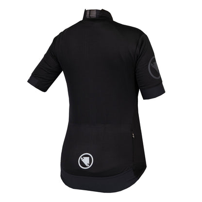 Trikot ENDURA FS260 Damen Kurzarm Schwarz