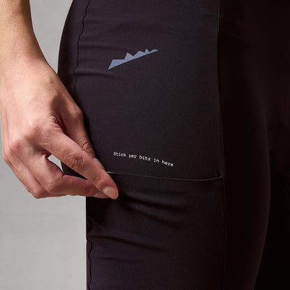 Kurze Radhose ENDURA ALLTRACK RIDE WAIST Damen Schwarz