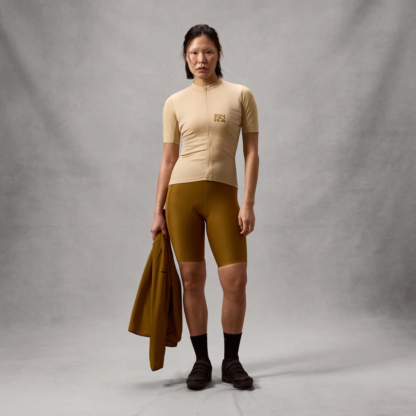 ENDURA ALLTRACK RIDE Trikot Kurzarm Damen Sand