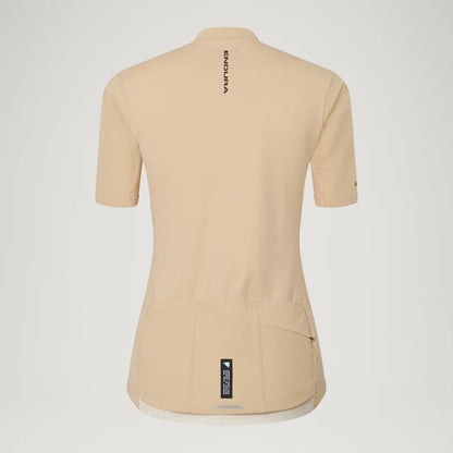Trikot ENDURA ALLTRACK RIDE Kurzarm Damen Sand