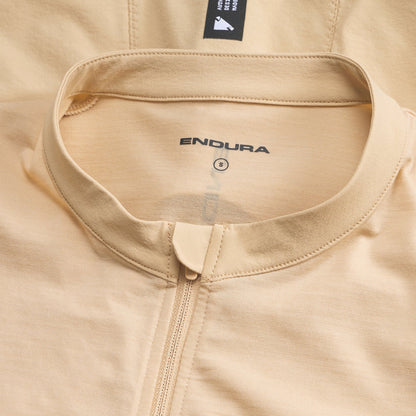 Trikot ENDURA ALLTRACK RIDE Kurzarm Damen Sand