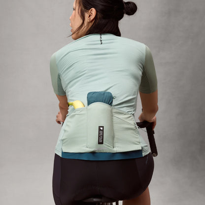 Trikot ENDURA ALLTRACK RIDE Kurzarm Damen Sage Green