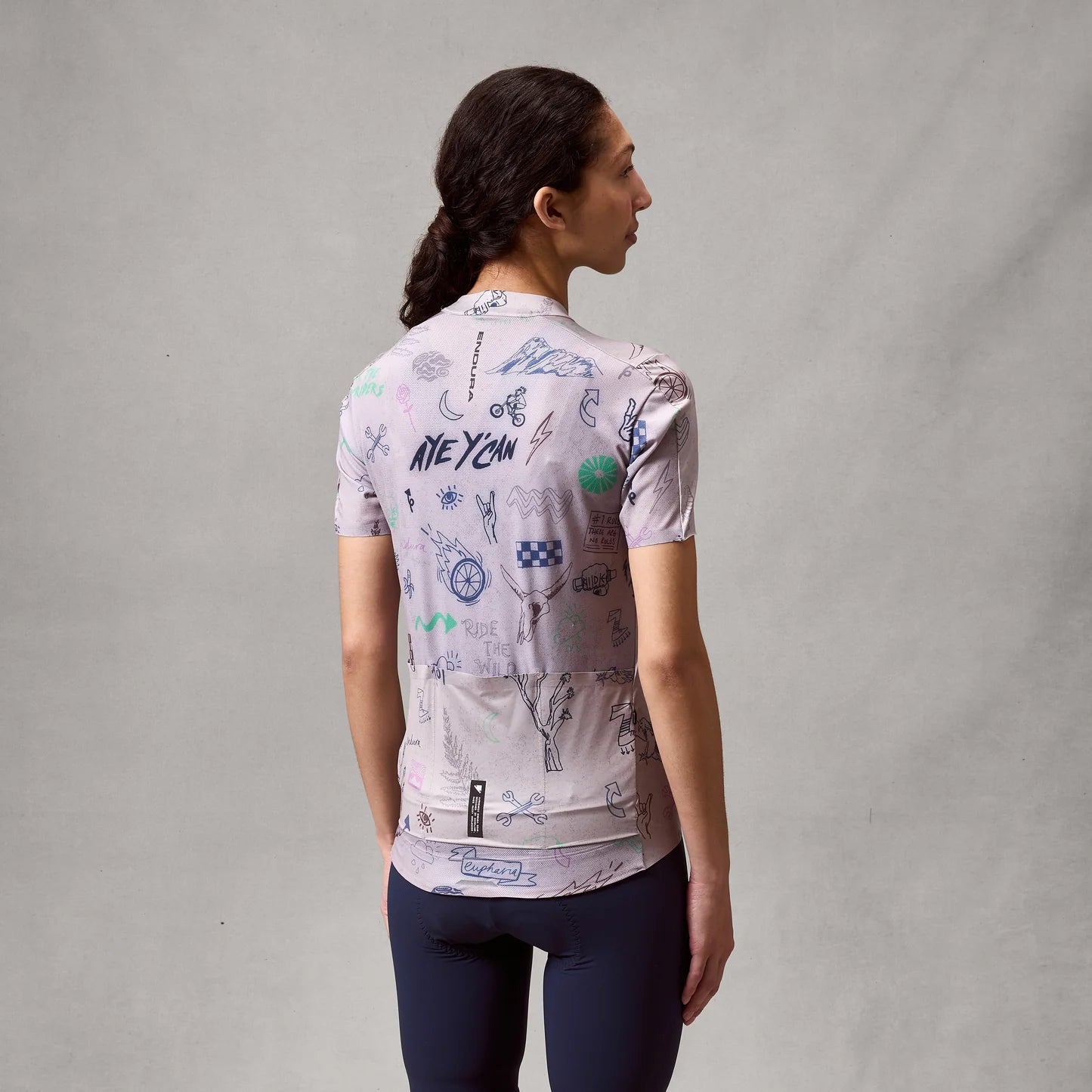 ENDURA PRO SL PRINT GTI Kurzarm Trikot Women Titanium