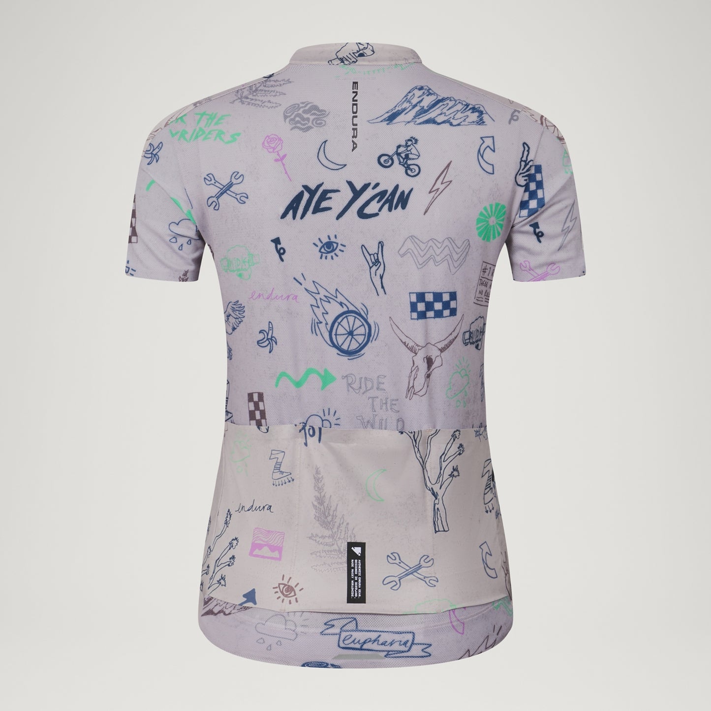 ENDURA PRO SL PRINT GTI Kurzarm Trikot Women Titanium