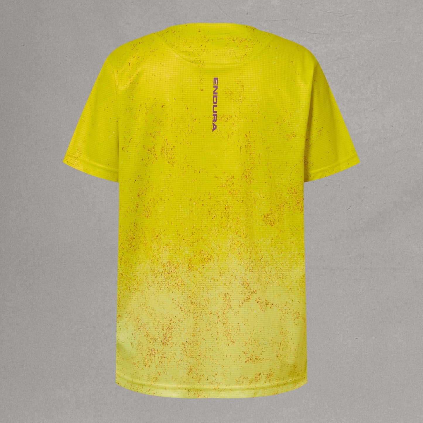 ENDURA SINGLETRACK Junior Trikot Kurzarm Gelb