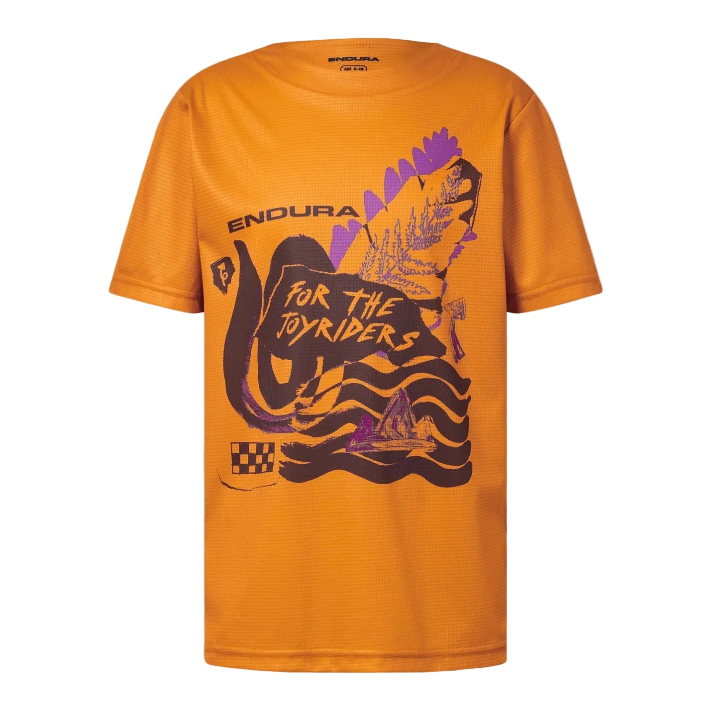ENDURA SINGLETRACK CORE ENO Junior Trikot Kurzarm Orange