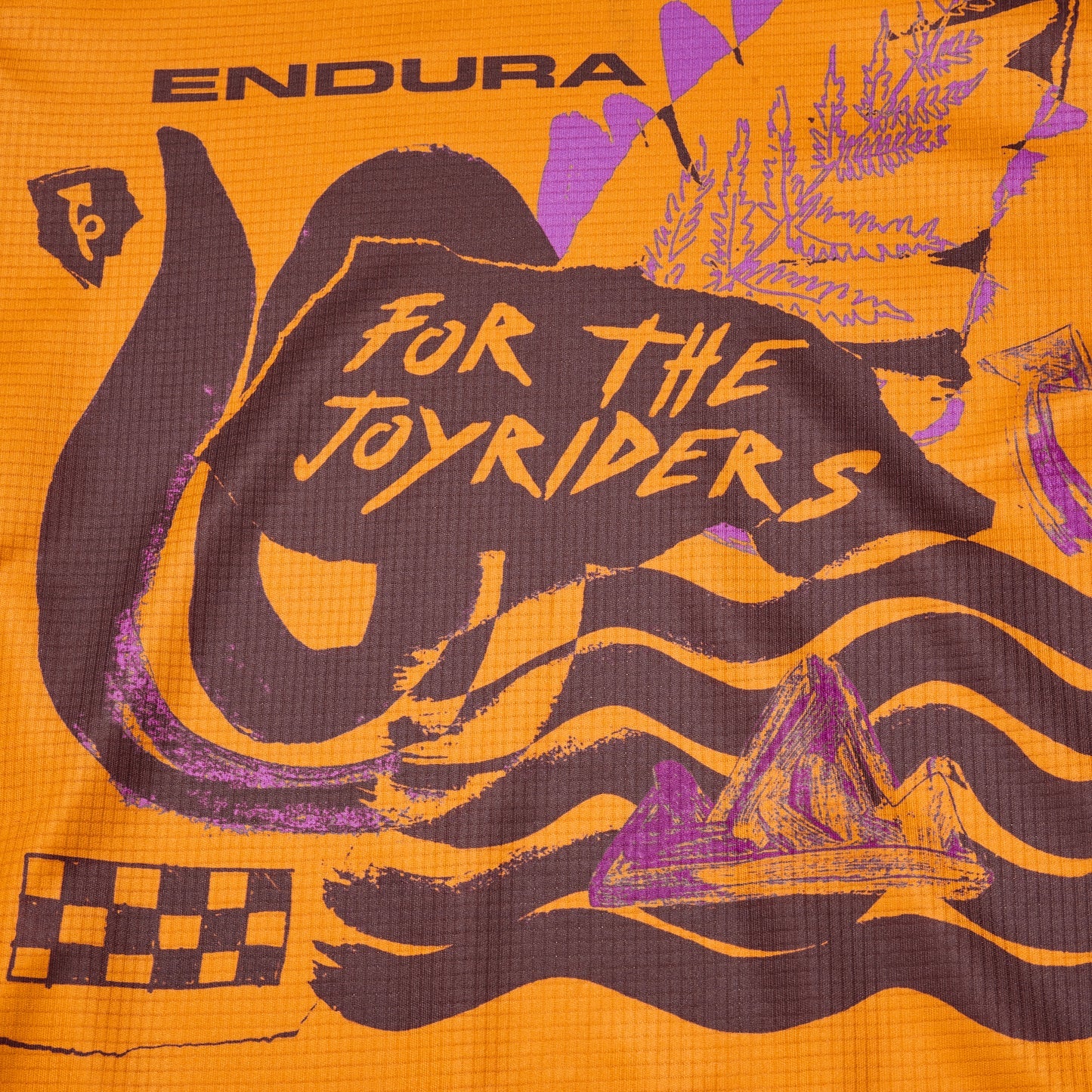 ENDURA SINGLETRACK CORE ENO Junior Trikot Kurzarm Orange