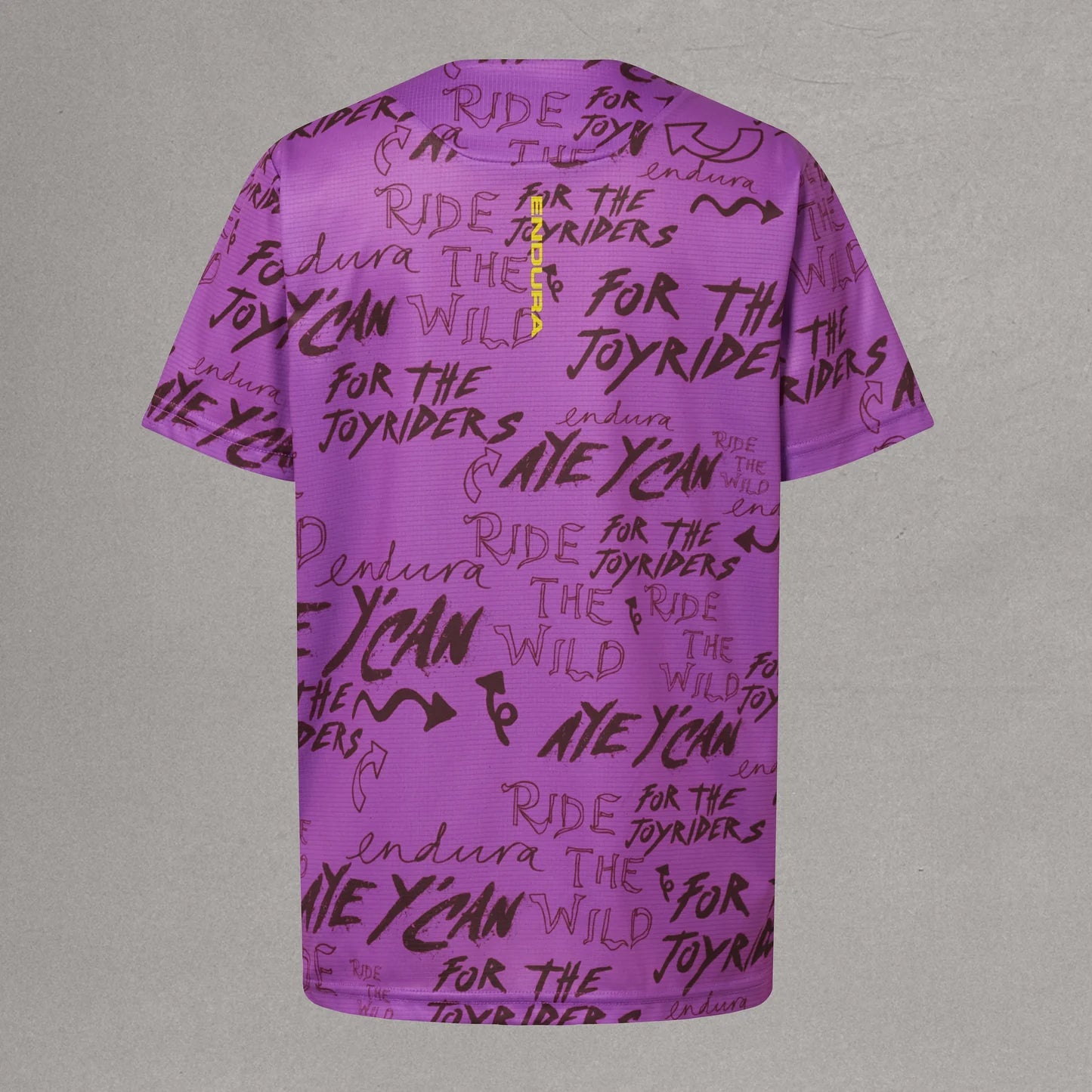 ENDURA SINGLETRACK Junior Trikot Kurzarm Violett