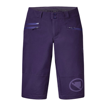 Short ENDURA SINGLETRACK II Damen Lila