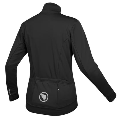 Trikot ENDURA XTRACT ROUBAIX Langarm Damen Schwarz