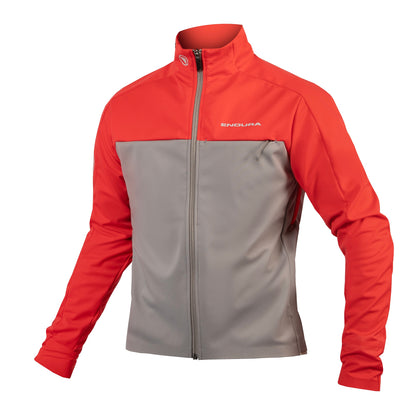 Jacke ENDURA WINDCHILL II Grau/Rot