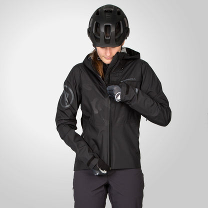 Jacke ENDURA SINGLETRACK II Damen Schwarz