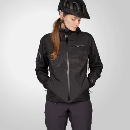 Jacke ENDURA SINGLETRACK II Damen Schwarz