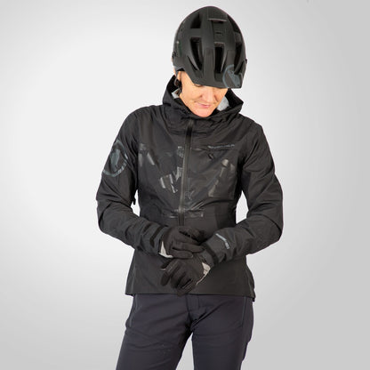 Jacke ENDURA SINGLETRACK II Damen Schwarz