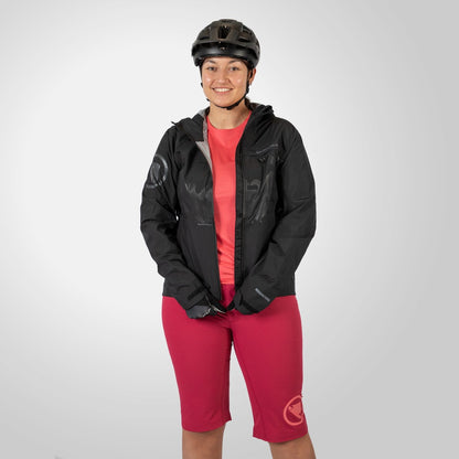 Jacke ENDURA SINGLETRACK II Damen Schwarz