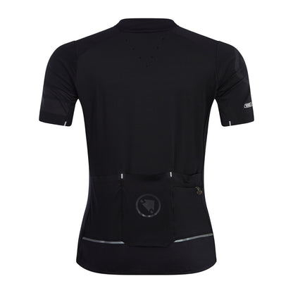 Trikot ENDURA PRO SL II Damen Kurzarm Schwarz