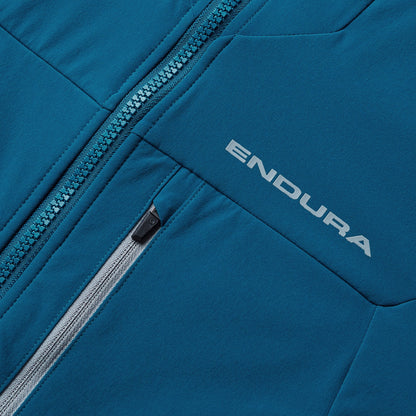 Jacke ENDURA MT500 POLARTEC Blau
