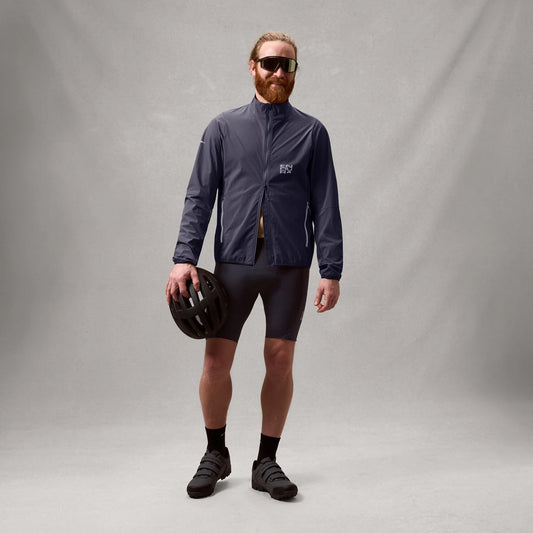 ENDURA ALLTRACK RIDE PACKABLE Carbon Jacket Grau