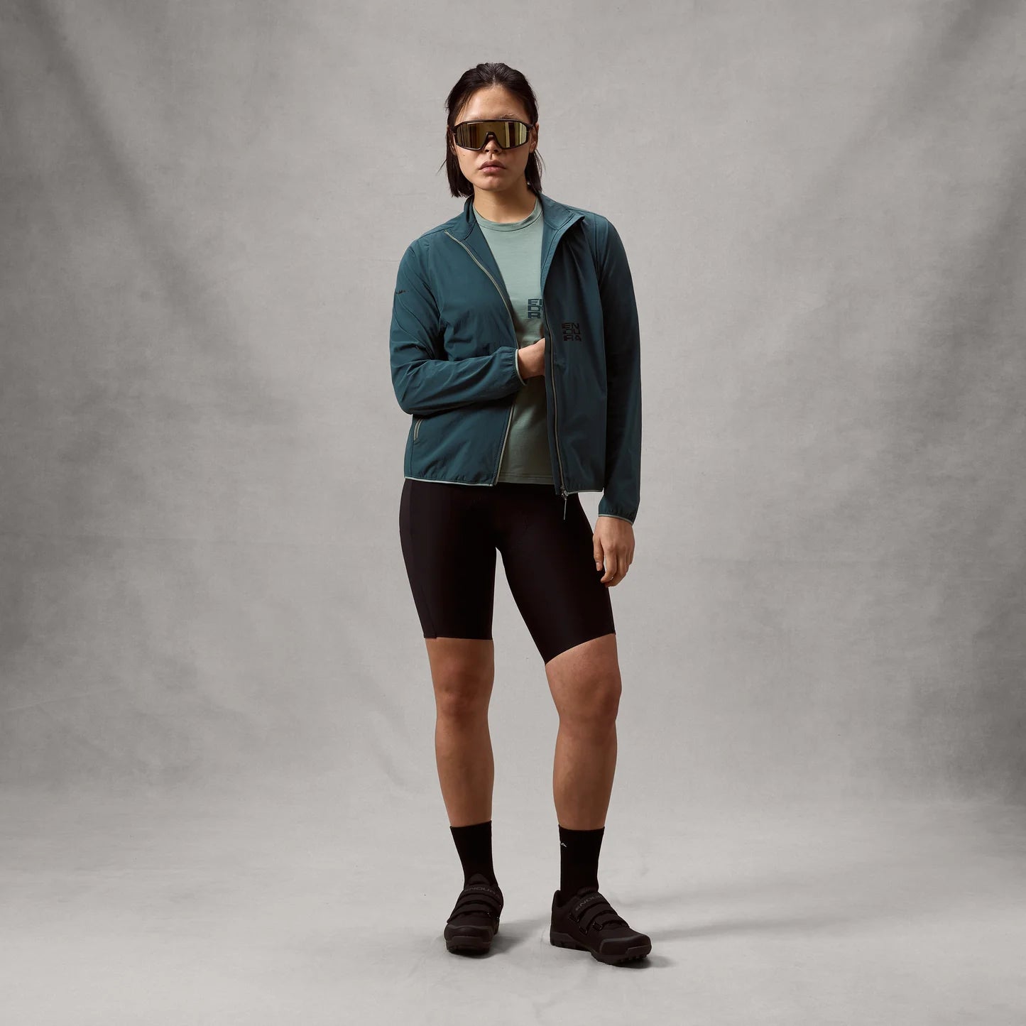 ENDURA ALLTRACK RIDE PACKABLE Jacket Women Teal