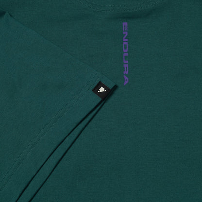 T-Shirt ENDURA STACKED LOGO GRAPHIC Teal