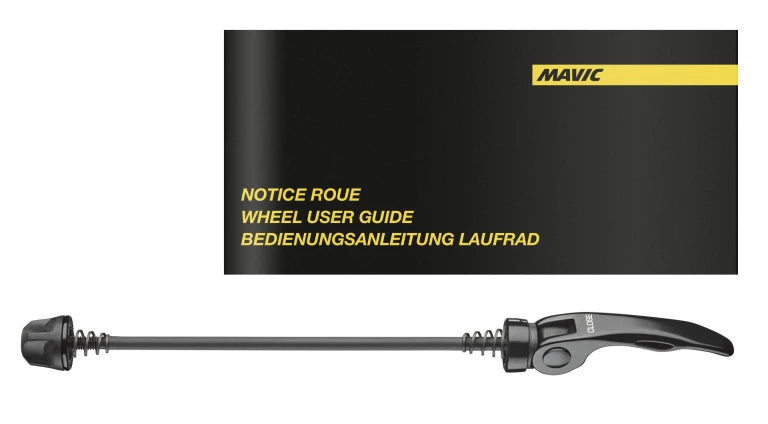 Paar MAVIC AKSIUM-Laufräder mit Reifen